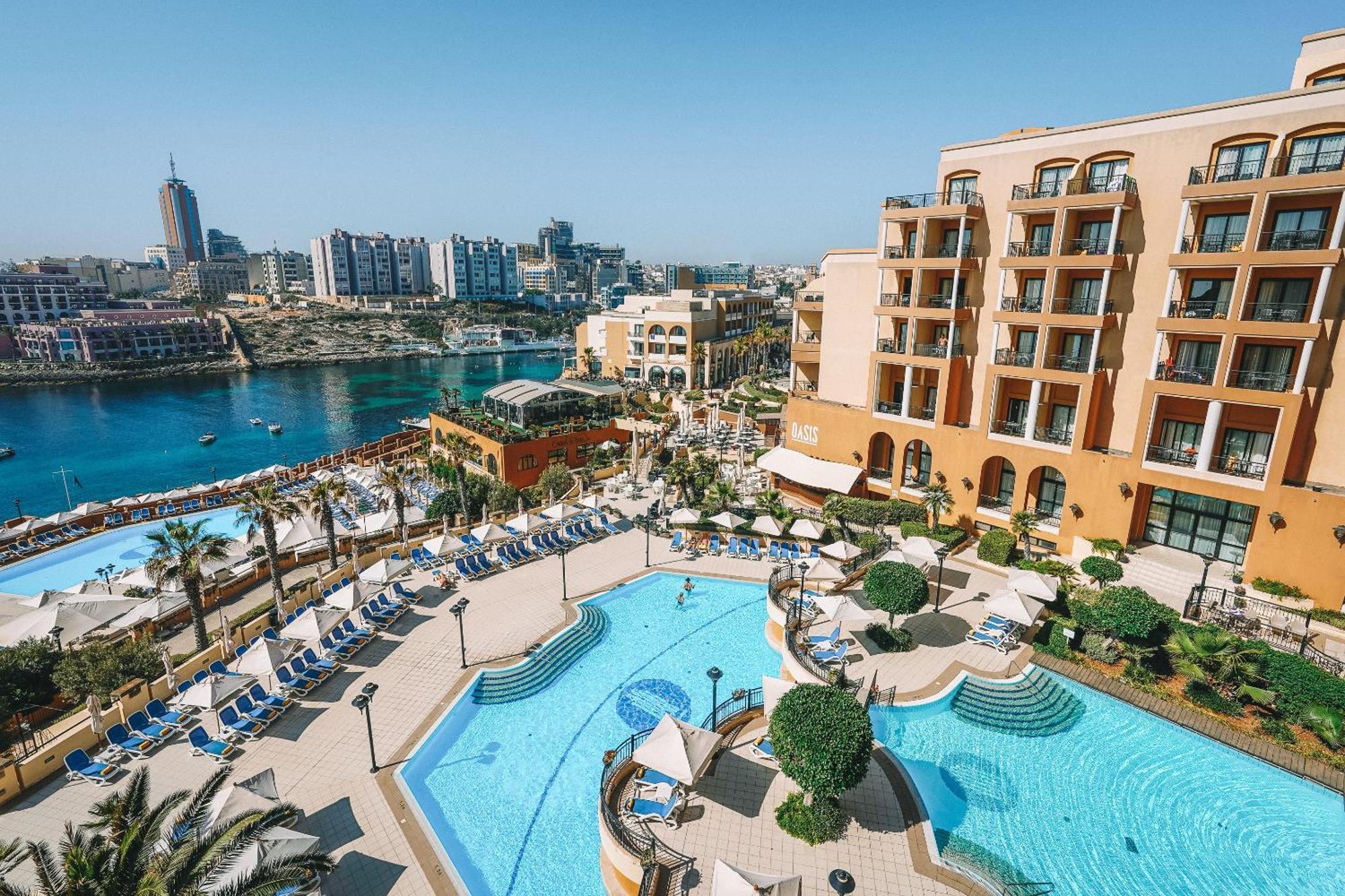 Hotel Corinthia St George'S Bay Saint Julian's Exteriér fotografie The St. Julian's InterContinental